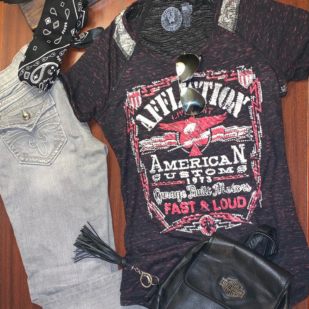 Rock grey skinny jeans SILVER threading LIKE NEW